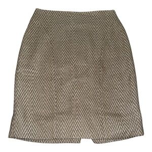 Maeve Anthropologie Tweed Pencil Skirt Size 4 Herringbone Academia Fall Chic